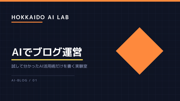 AIで書いた記事と自分で書いた記事、3か月分の読まれ方を比べた