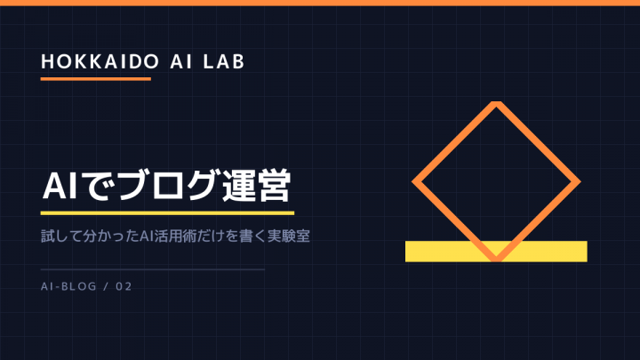 AIを使っても記事が書き終わらない。順番を決めたら進むようになった